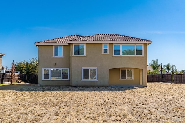 view of rear view of property