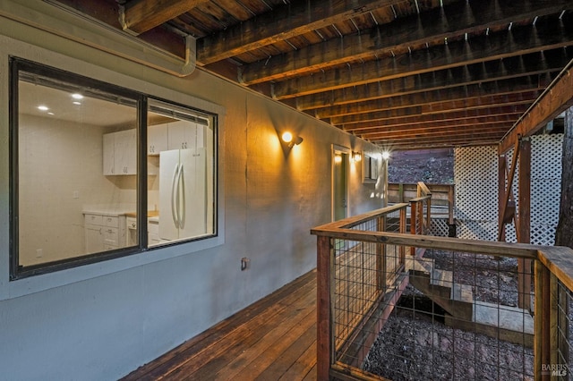 view of deck