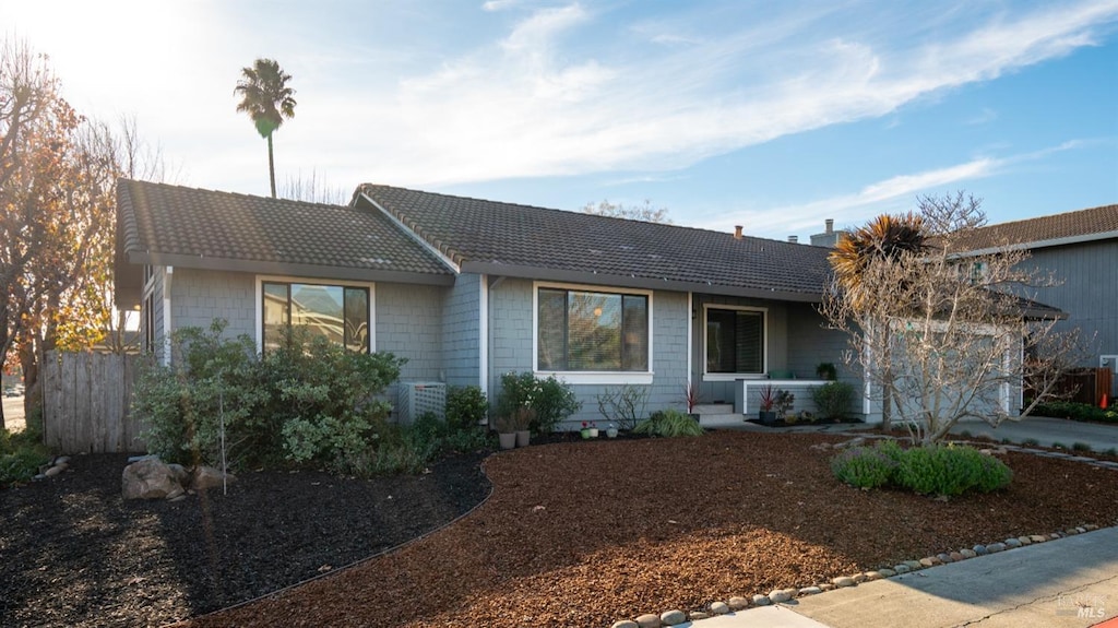 ranch-style house with a garage