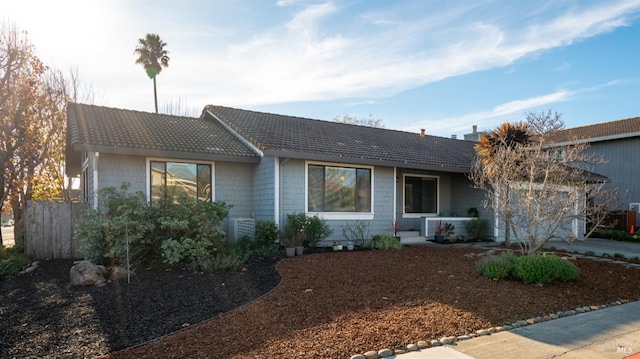 ranch-style house with a garage