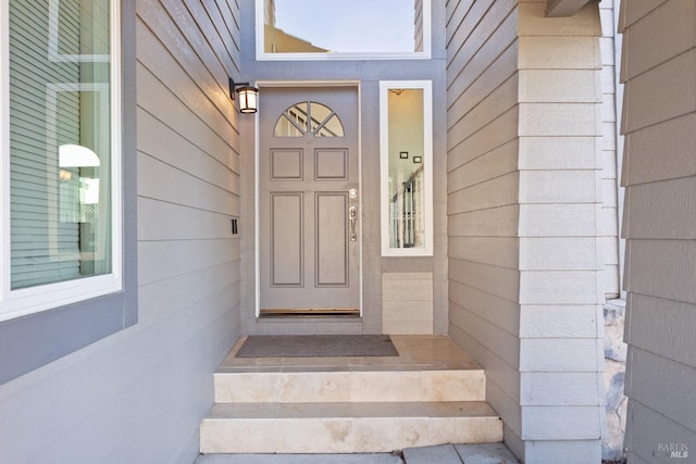 view of entrance to property