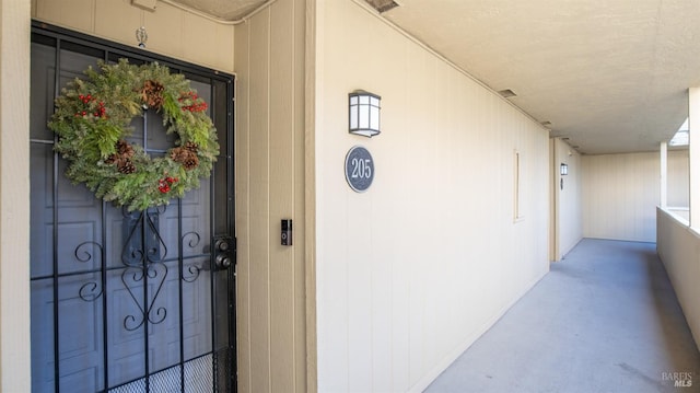 view of entrance to property