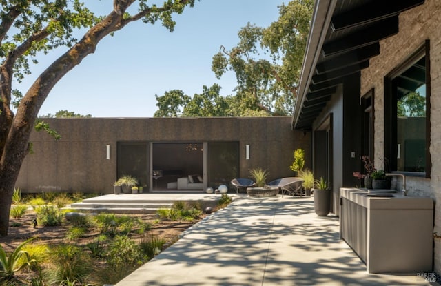 view of patio