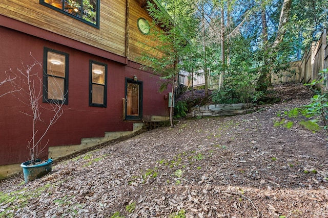 view of side of home