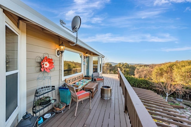 view of deck