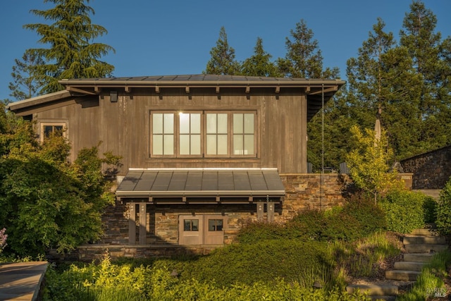 view of rear view of house