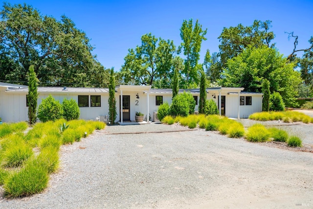 view of ranch-style house