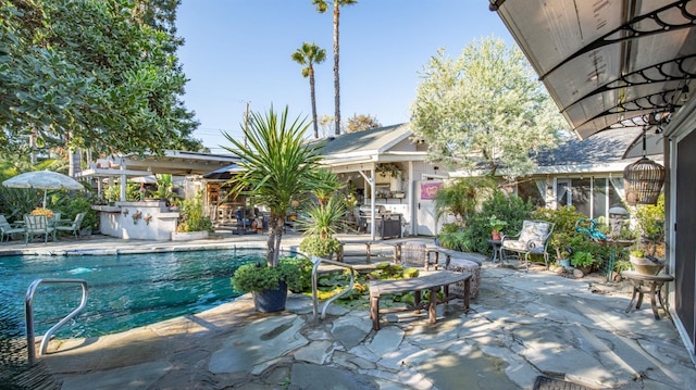 1403 Rowena Way, Sacramento, CA 95864 - swimming pool with a patio area