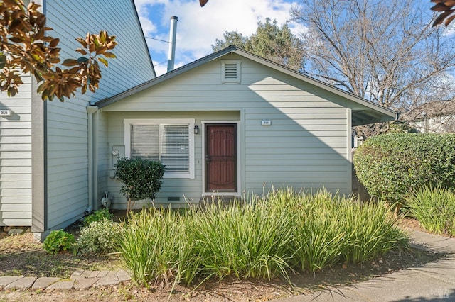 view of bungalow