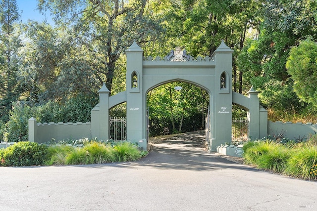 view of gate