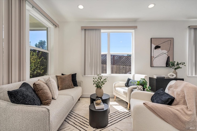 view of living room