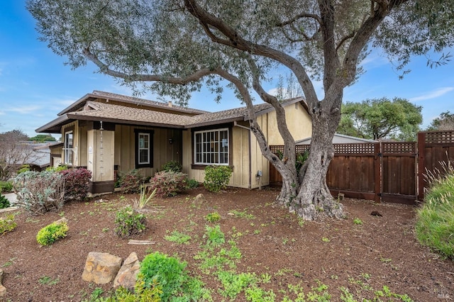 view of ranch-style house