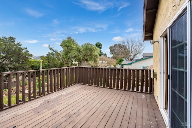 view of deck