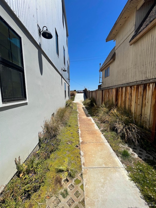 view of property exterior