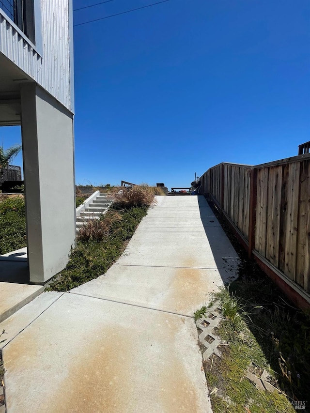 exterior space with a patio area
