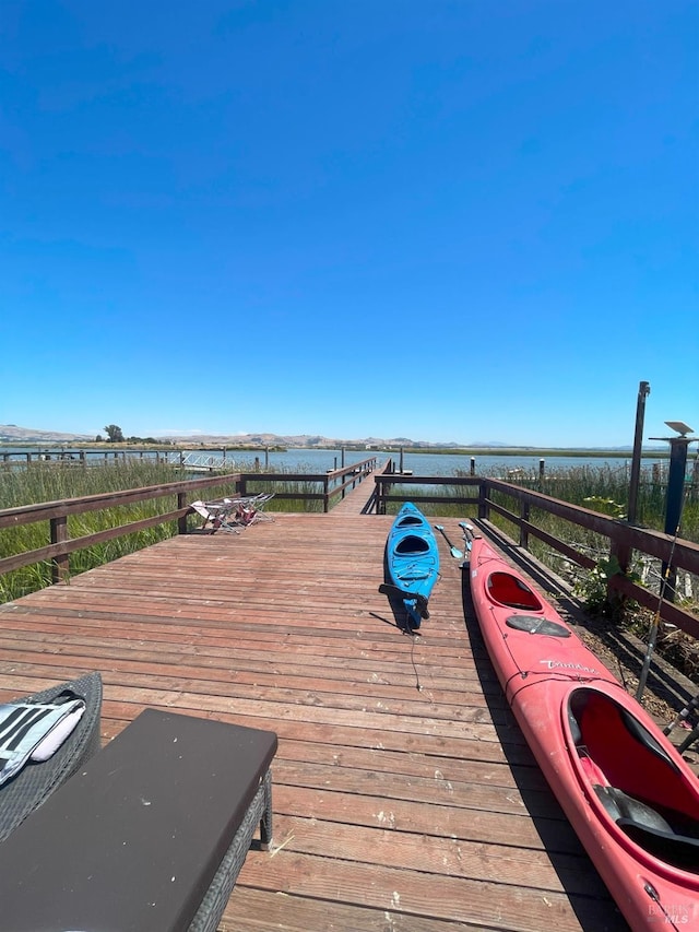 view of deck