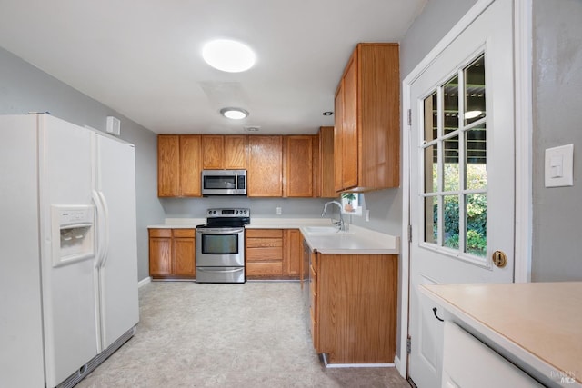 kitchen featuring sink and stainless steel appliances