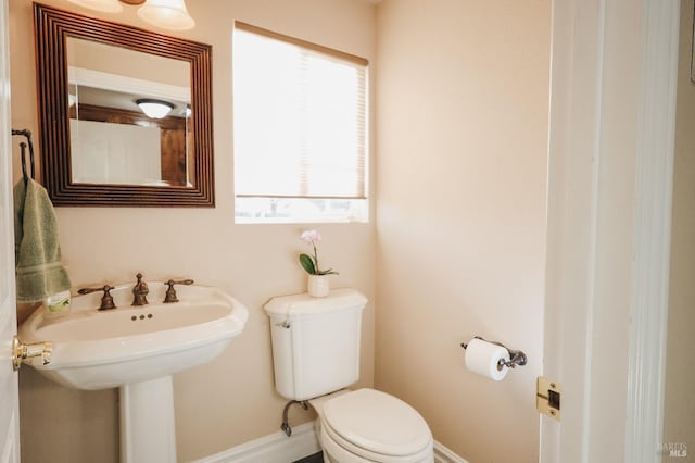 bathroom with toilet