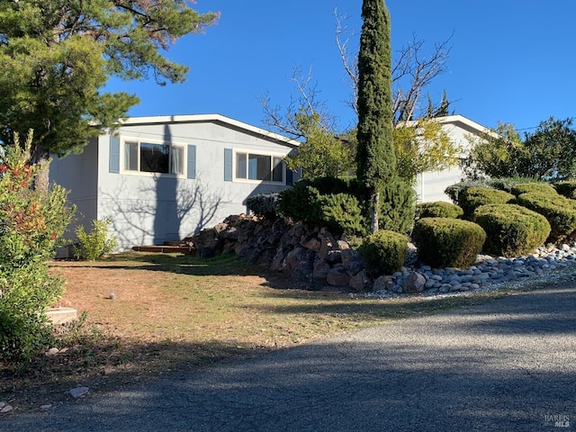 view of property exterior