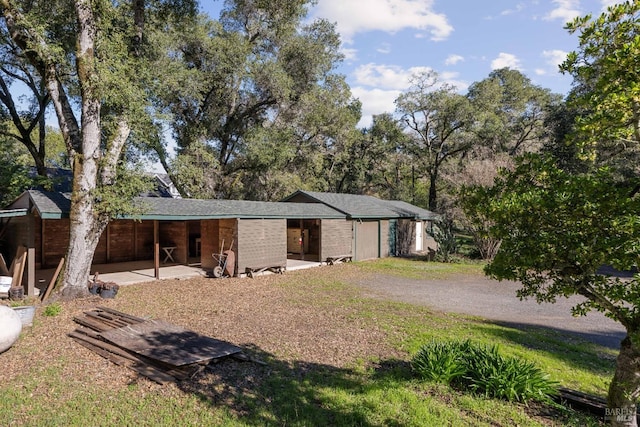 view of ranch-style home