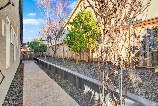 exterior space featuring a patio area