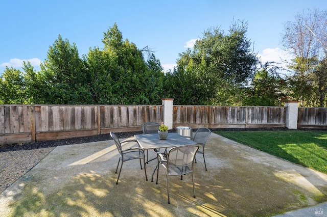 view of patio / terrace