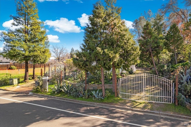 view of gate