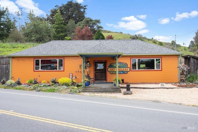 view of ranch-style house