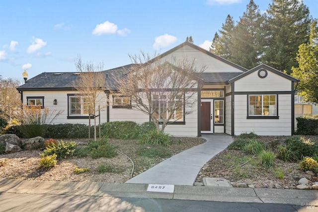 view of ranch-style house