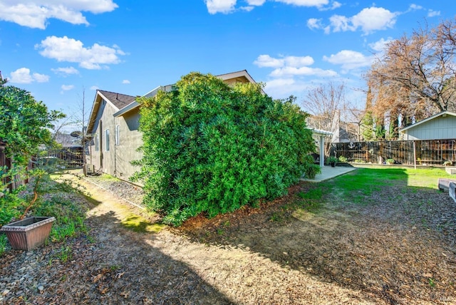 view of side of property