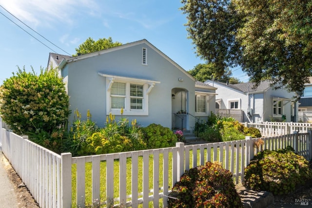 view of bungalow-style house