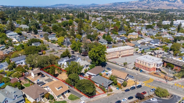 aerial view