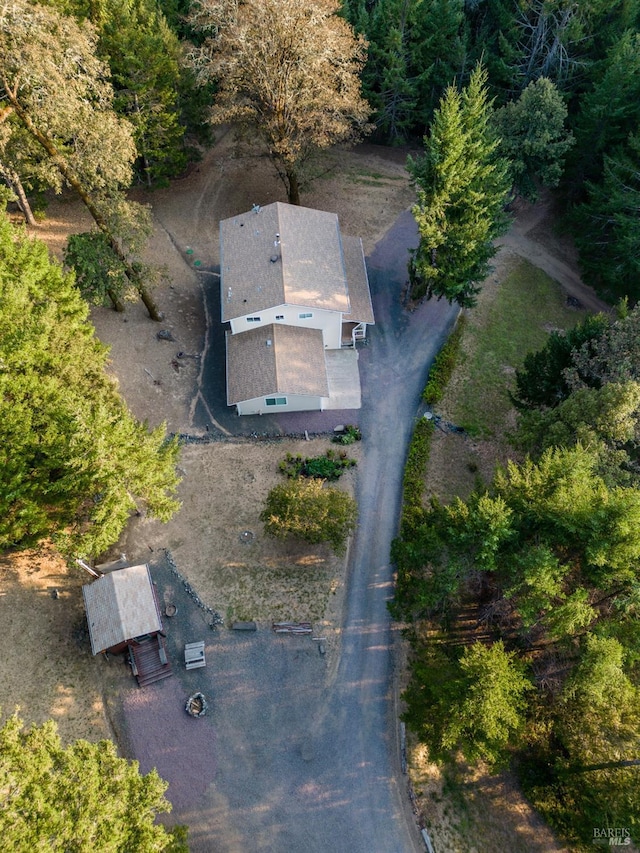 drone / aerial view