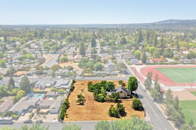 birds eye view of property featuring a residential view