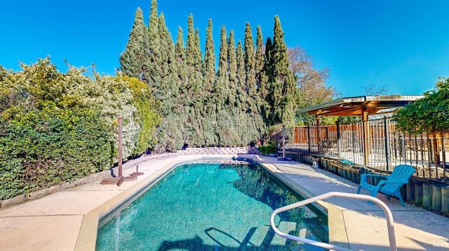 view of swimming pool