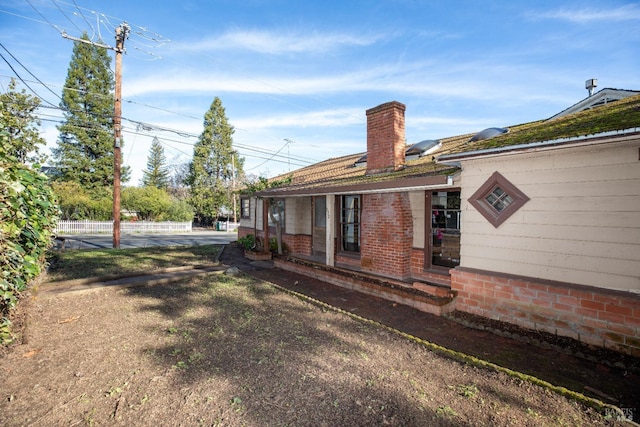 view of rear view of house