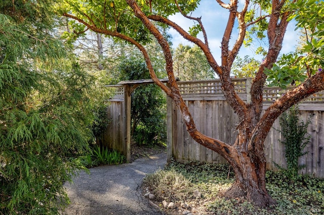 view of gate