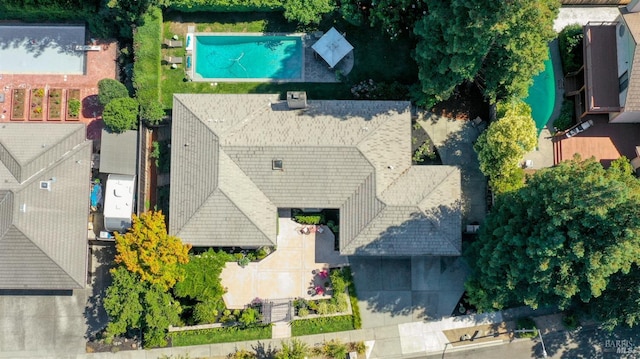 drone / aerial view