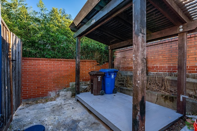 view of patio / terrace