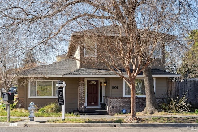 view of front of house