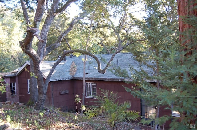 view of home's exterior