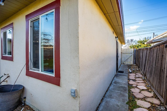 view of property exterior