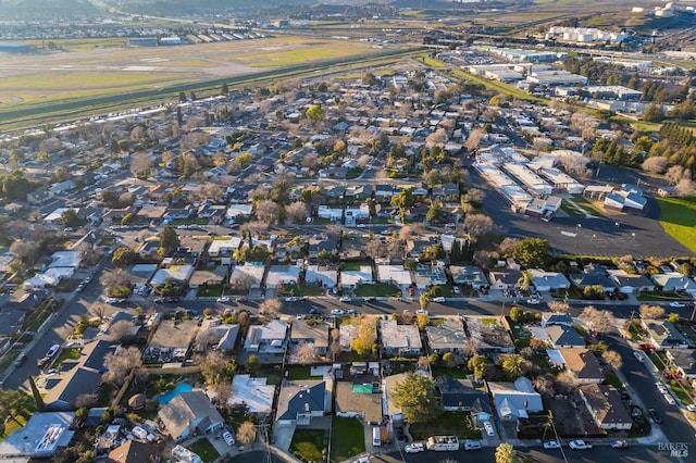 drone / aerial view