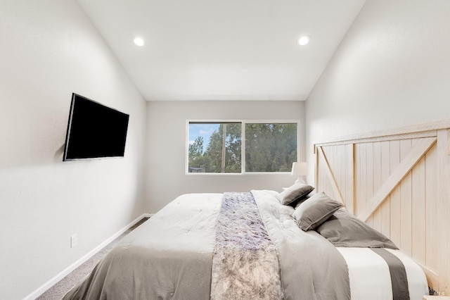 bedroom featuring carpet floors