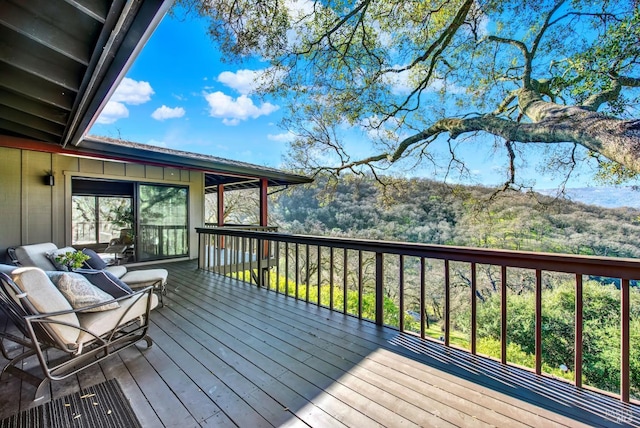 view of deck