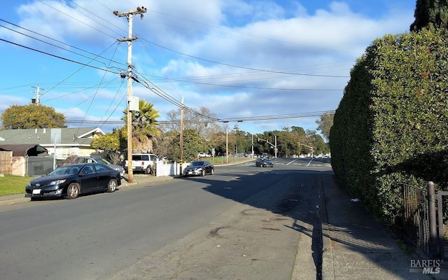 view of street