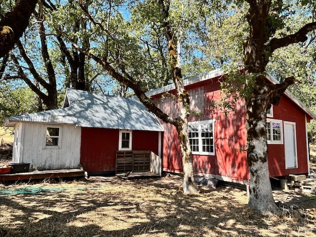 view of rear view of house