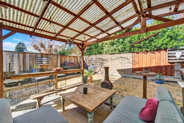 view of patio / terrace