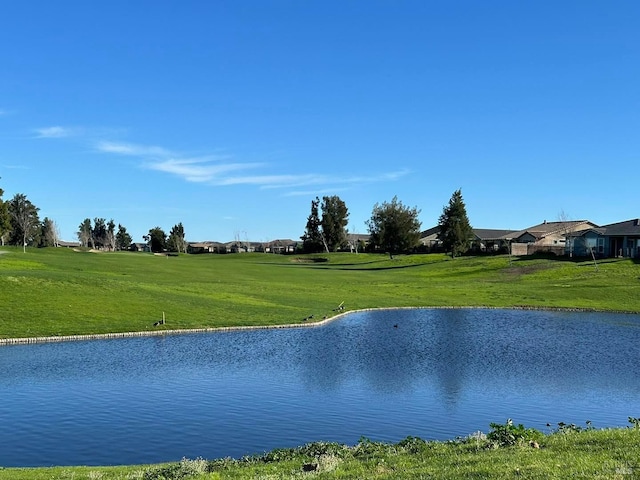 property view of water