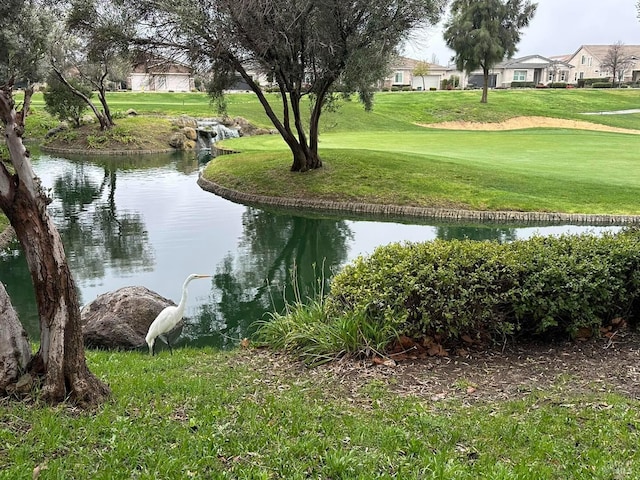 view of water feature